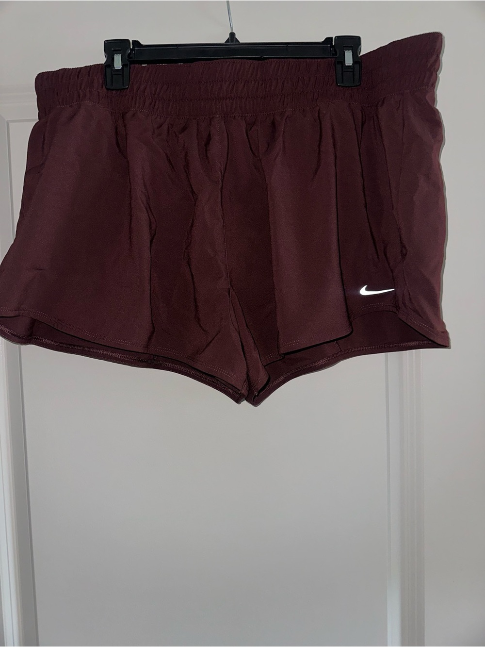 Nike Women's Maroon Athletic Running Shorts